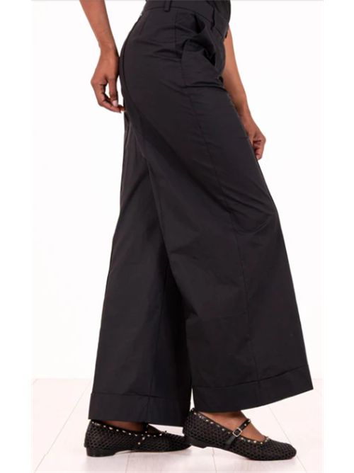 Pantalone con risvolto in puro cotone Alessia Santi ALESSIA SANTI | 611SD25037-S3000
